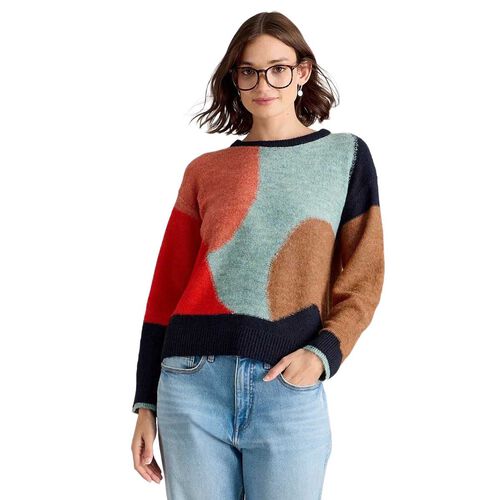 White Stuff Freya Abstract Jumper